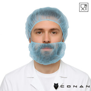 Conan 10-014 wokkel baardmaskers non-woven Polypropeen