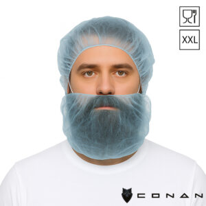 Conan 10-013 food grade baardmaskers XXL non-woven Polypropeen