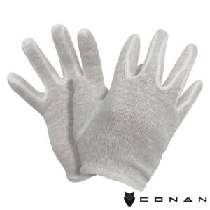 Conan 10-024 katoenen Interlock handschoenen wit 240 mm