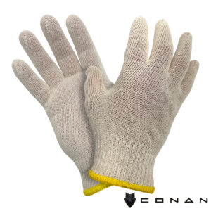 Conan 10-025 onderhandschoenen rondgebreid katoen heren