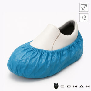 Conan 10-034 food grade overschoenen PE geruwd 75 mu
