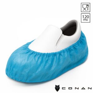 Conan 10-038 food grade overschoenen PE geruwd 120 mu
