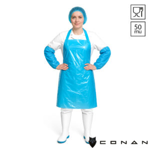 Conan 10-050 scheurschorten PE 50 mu food grade 100x150 cm
