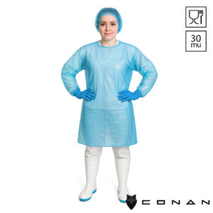 Conan 10-051 scheurschorten mouw PE 30 mu food grade 118x190 cm