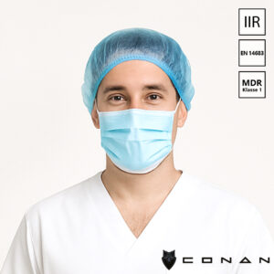 Conan 10-054 mondmasker type IIR 3-laags non-woven Polypropeen