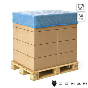 Conan 10-069 afdekhoezen europallets 30 mu PE 85x125x25 cm