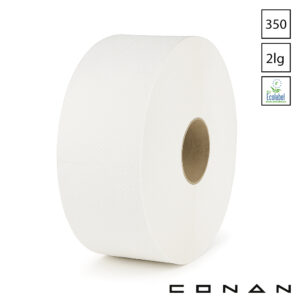 Conan 10-134 Maxi Jumbo rollen toiletpapier 2-laags 350 m wit