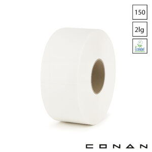 Conan 10-135 Mini Jumbo rollen toiletpapier 2-laags 150 m wit