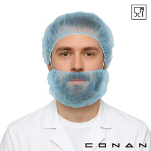 Conan 10-014 wokkel baardmaskers non-woven Polypropeen