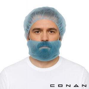 Disposable nylon micromaas baardmaskers Conan 10-016 food grade