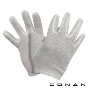 Conan 10-024 katoenen Interlock handschoenen wit 240 mm