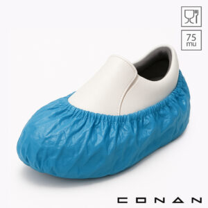 Conan 10-034 food grade overschoenen PE geruwd 75 mu