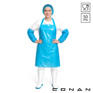 Conan 10-050 scheurschorten PE 50 mu food grade 100x150 cm