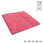 Rode Conan Color Wipe poetsdoek op een witte achtergrond