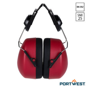 Portwest PW42 Clip-on gehoorkap voor bevestiging aan een veiligheidshelm