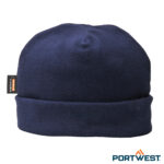 Portwest marineblauwe HA10 klassieke isolerende fleece muts