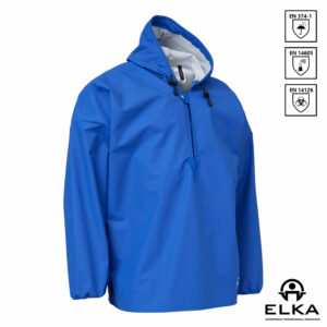 Elka 077100E Pro Smock w/elastic spuitjassen korenblauw