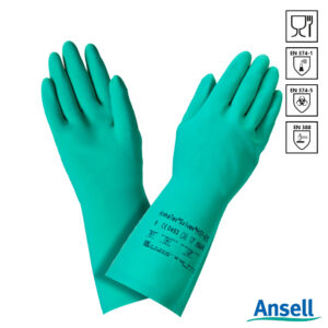 Ansell AlphaTec Solvex 37-675 handschoen chemiebestendig nitril