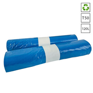 Afvalzakken LDPE T50 70x110 cm blauw