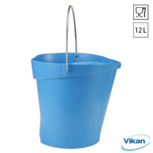 Vikan 5686 emmers 12 liter food grade RVS handgreep