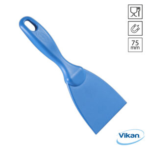Vikan 4062 detecteerbare handschrapers PP 75 mm food grade