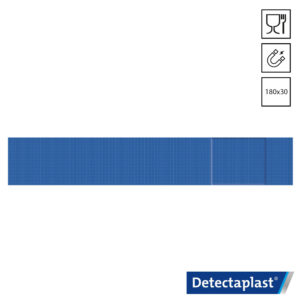 Detectaplast Super Stretch 8448 pleister detecteerbaar 180x30 mm blauw