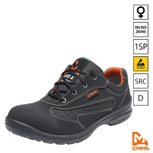 Emma Anne S1P SRC ESD veiligheidsschoen dames met SRC antislipzool