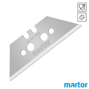 Martor nr 199 trapezium mesjes RVS navulling cassette 10 stuks