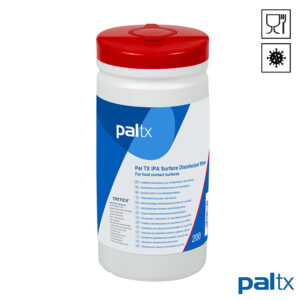 Paltx IPA wipes desinfectiedoekjes food safe Isopropyl alcohol