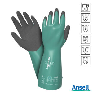 Ansell AlphaTec 58-735 handschoen snij- en chemiebestendig nitril
