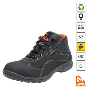 Emma Anouk S3 SRC ESD veiligheidsschoen dames met SRC antislipzool