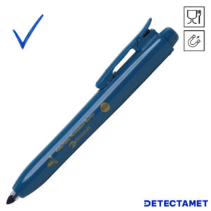 Detectamet detecteerbare permanente markers intrekbaar met ronde punt