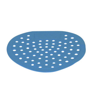 Blauw ronde urinoirmatjes met aangename bloemengeur