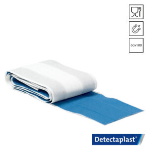 Detectaplast Super Stretch 8188 pleister detecteerbaar blauw 6 cm x 1 meter
