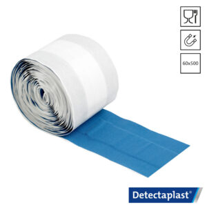 Detectaplast Super Stretch 8255 pleister detecteerbaar blauw 6 cm x 5 meter