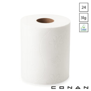 Conan 10-711 toiletpapier 3-Laags 100% cellulose 250 vel wit