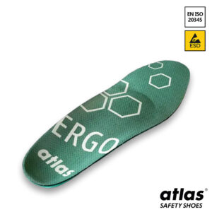 Atlas 99100 Ergo-Med Green Inlegzolen low ESD groen