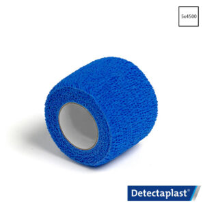 Detectaplast 9085 zelfhechtend verband blauw 5 cm x 4500 cm