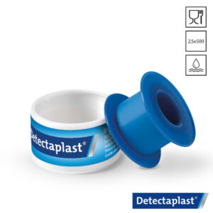 Detectaplast Waterproof 8057 pleister PE 25 mm x 5 meter