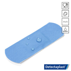 Detectaplast Super Stretch 7951 pleister detecteerbaar 51x72 mm blauw