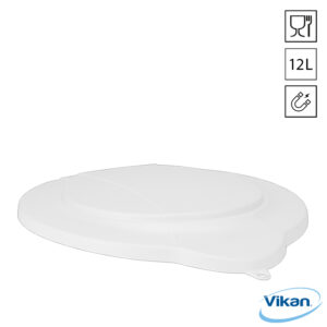 Vikan 5695 deksels voor 12 liter emmers detecteerbaar food grade