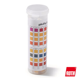 Roth pH-indicatorstrookjes pH-Fix pH 0–14 niet uitvloeiend