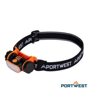 Portwest PA70 hoofdlamp LED 150 lumen IPX4 USB oplaadbaar