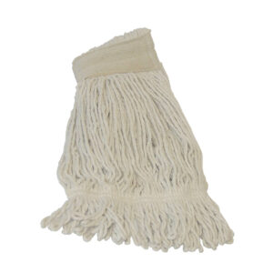 Katoenen vloermop Type G gelust met band 350 gram