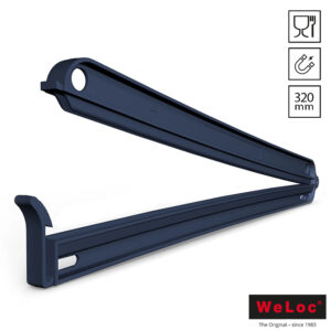 WeLoc POM 320 FD sluitklem detecteerbaar 320 mm blauw
