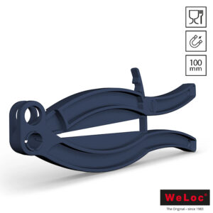 WeLoc Detectable Gripper POM 100 FD zakafsluiter 100 mm blauw