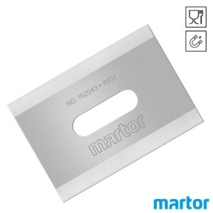 Martor Trapezium Mesje Nr. 192043 recht RVS 26 mm lang