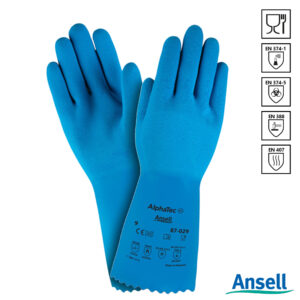 Ansell AlphaTec 87-029 handschoen chemiebestendig latex