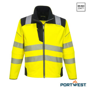 Portwest T402 PW3 Hi-Vis Softshell veiligheidsjas High-Visibility