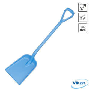 Vikan 5626 schep D-grip detecteerbaar PP food grade 1040 mm